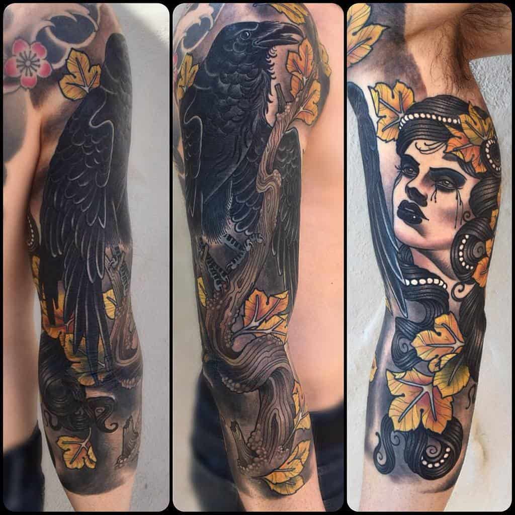 Men 34 sleeve tattoo soular_tattoo_maui