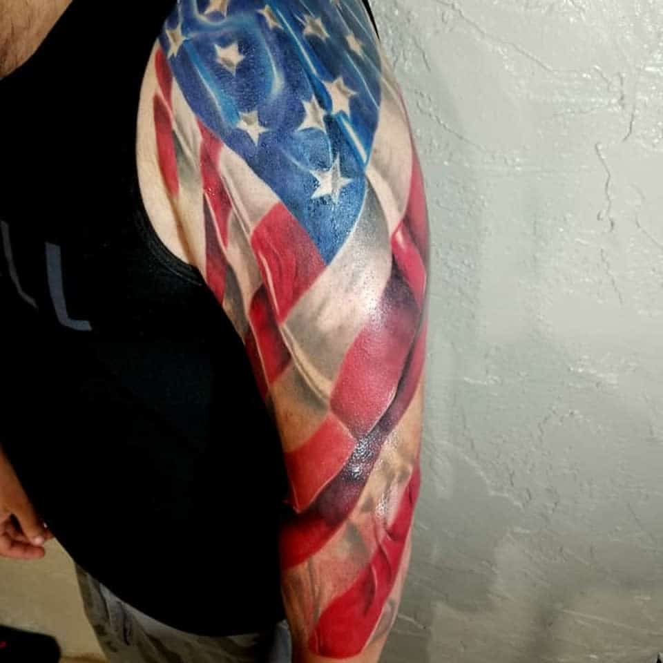 Men 34 sleeve tattoo the_flying_paramagician
