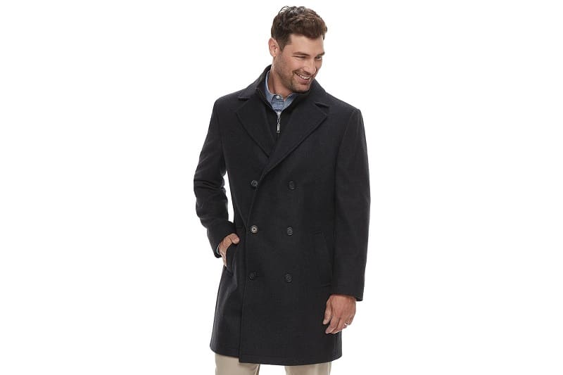 Mens-Chaps-Classic-Fit-Wool-Blend-Double-Breasted-Coat