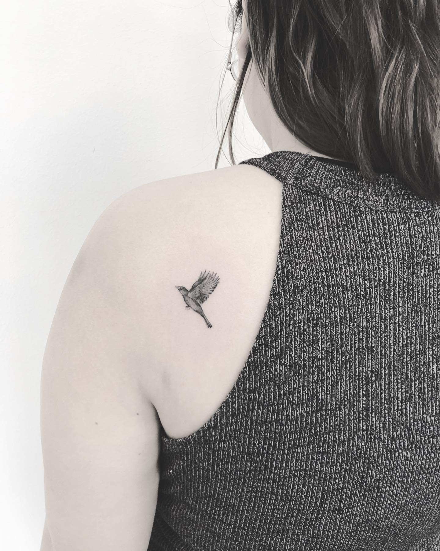 Bird Micro Tattoos -anneliefransson