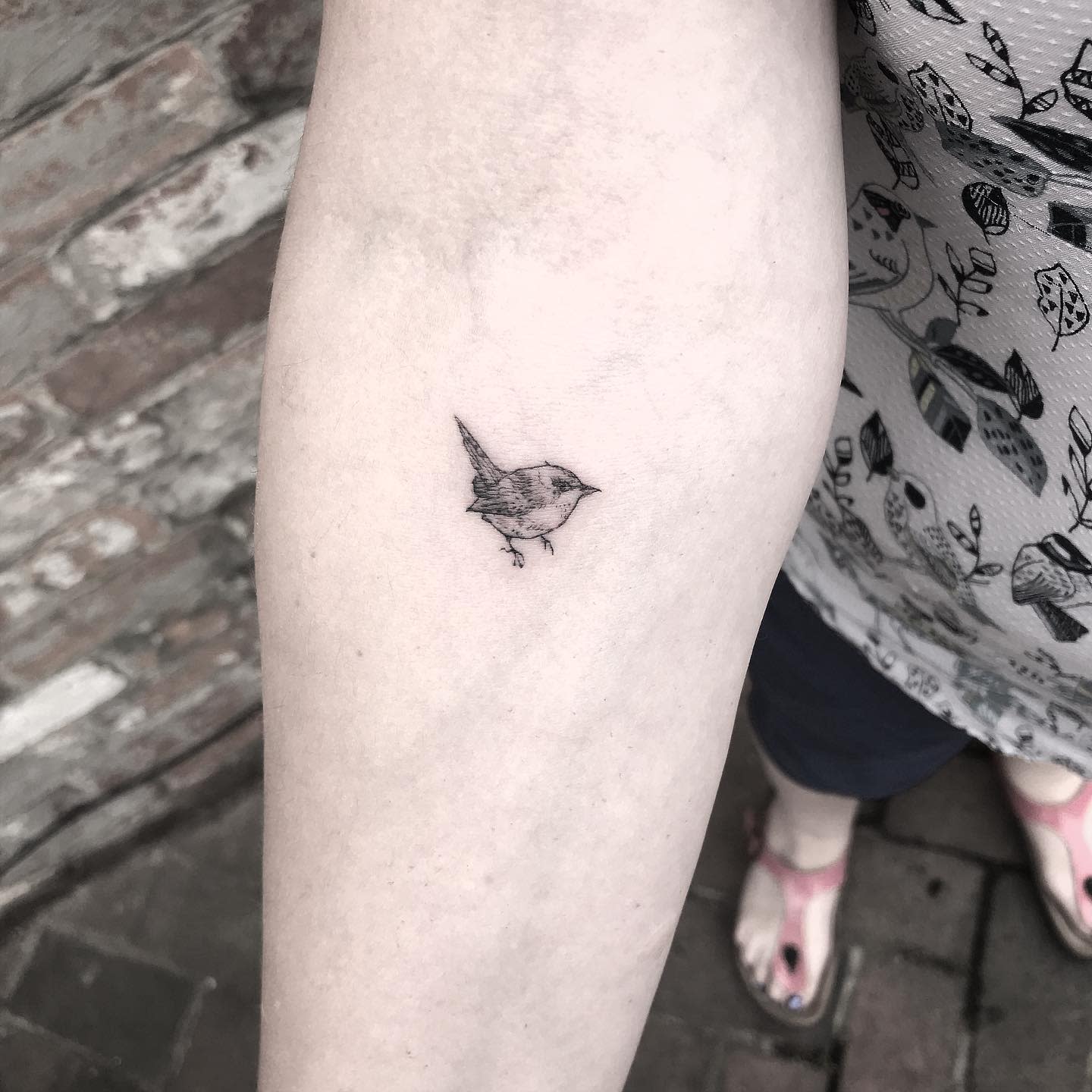 Bird Micro Tattoos -brionyvictoriatattoo