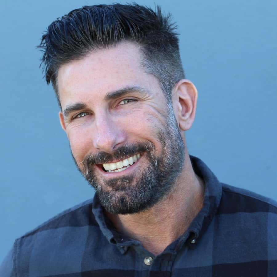 Middle Aged Man With Ivy League Haircut