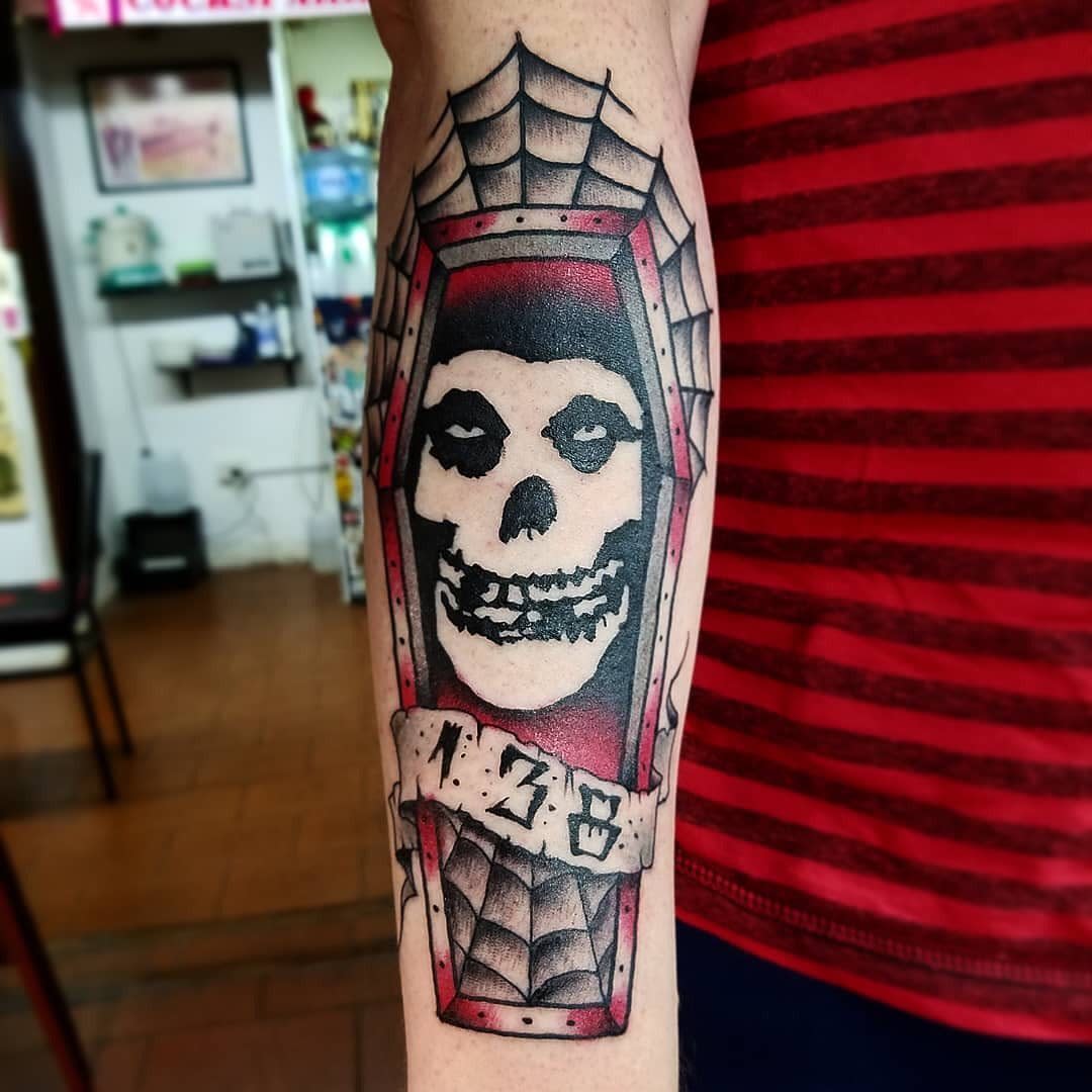 Coffin Misfits Tattoo