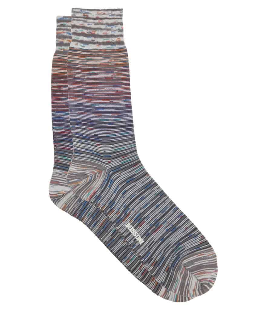 Missoni Striped Cotton Blend Socks