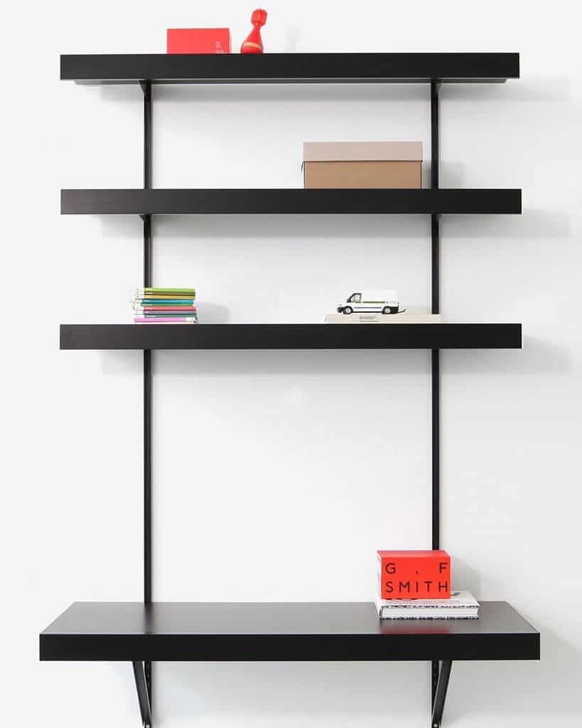 modern wall shelving