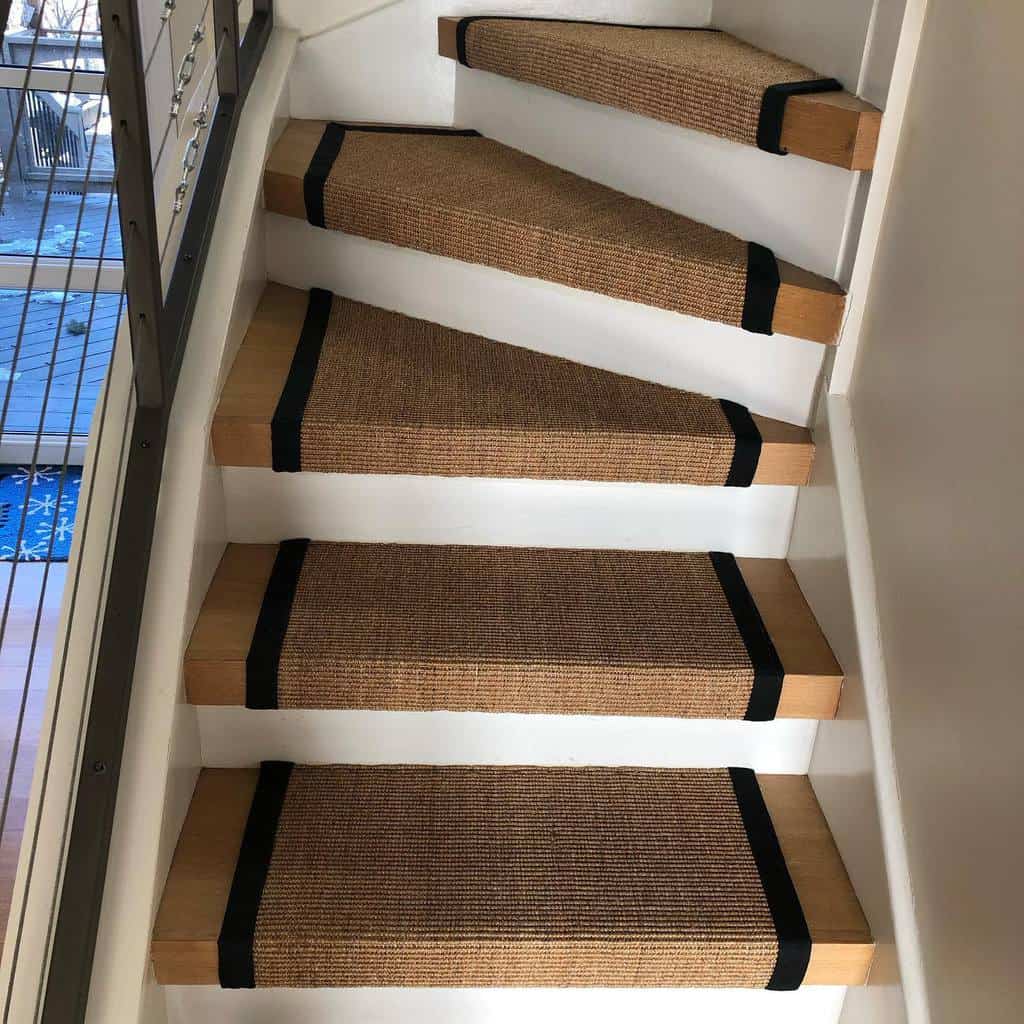 modern stair runner