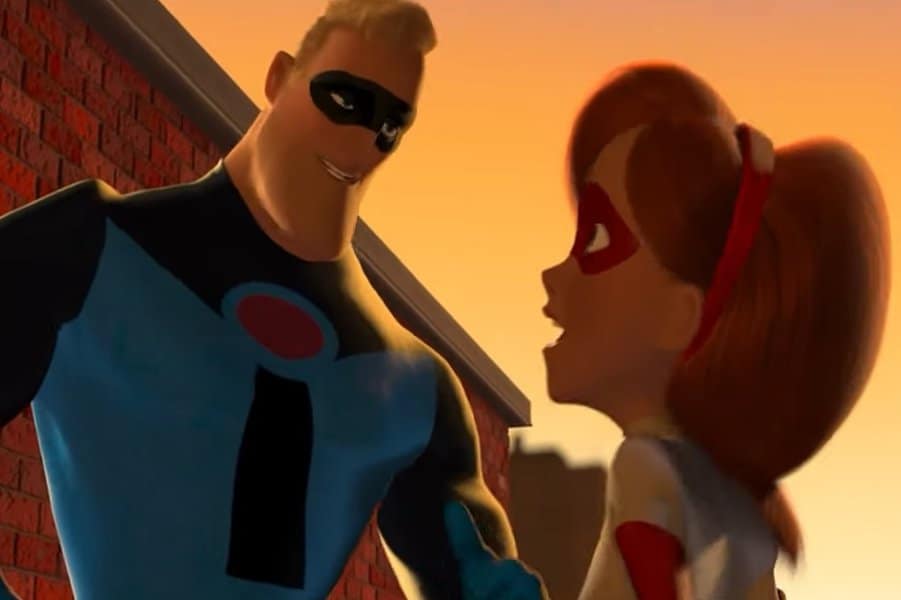 Mr. Incredible and Elastigirl