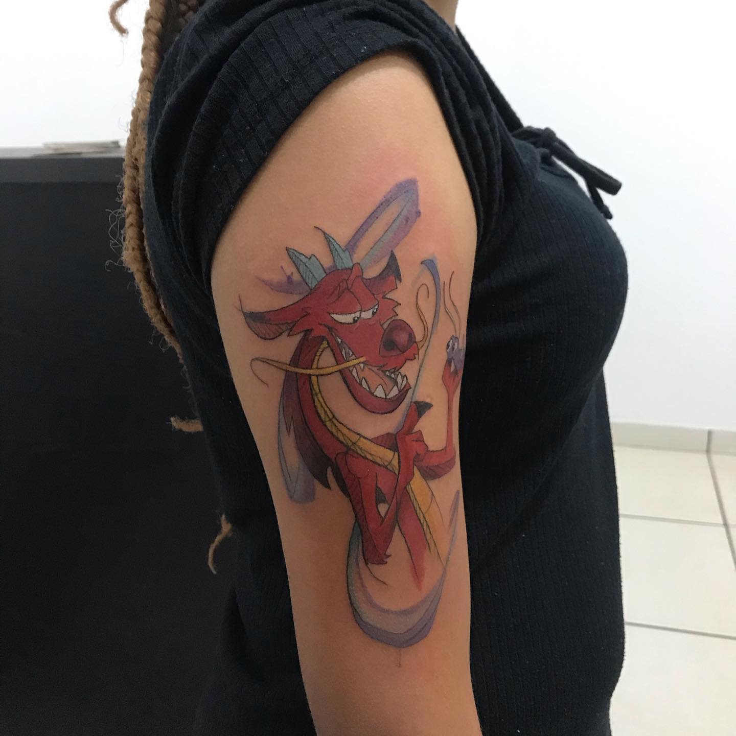 Mushu Mulan Tattoo