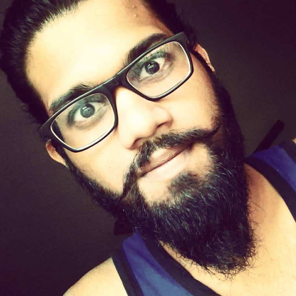 Mustache Ducktail Beard