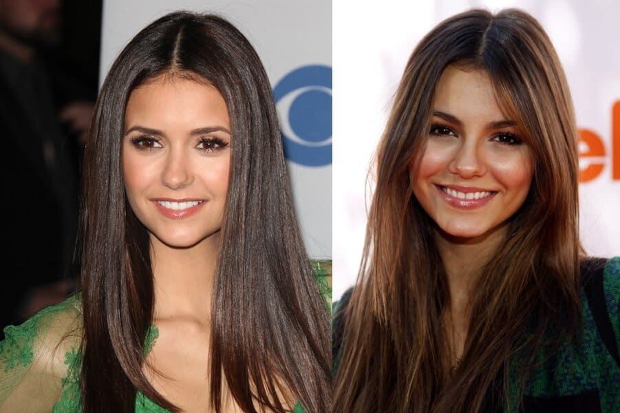 Nina Dobrev and Victoria Justice