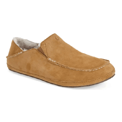 Olukai “Moloa” Genuine Shearling Slipper