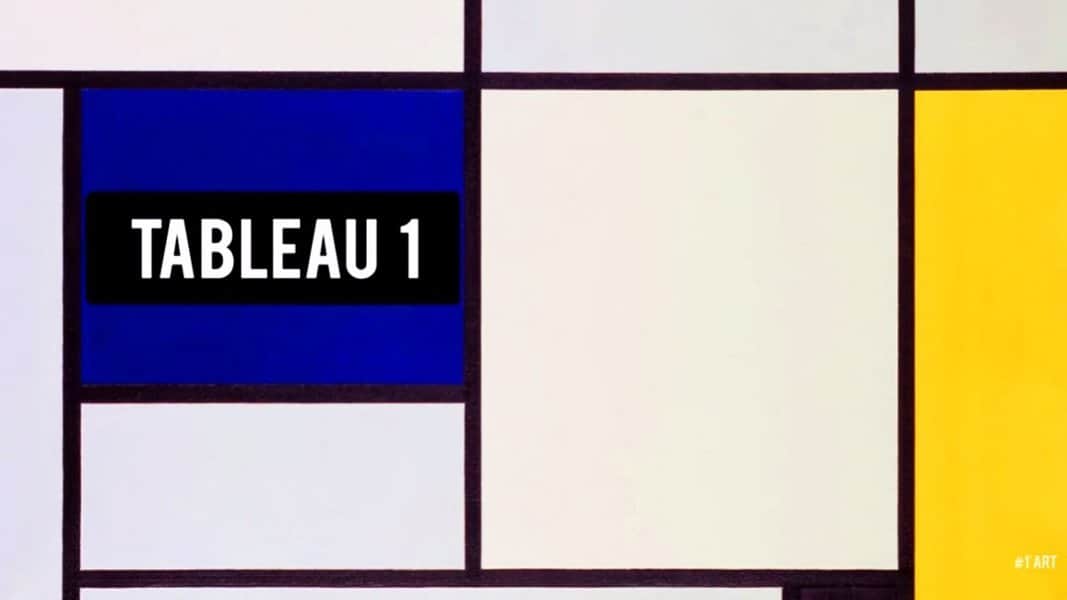 Piet Mondrian - Tableau I