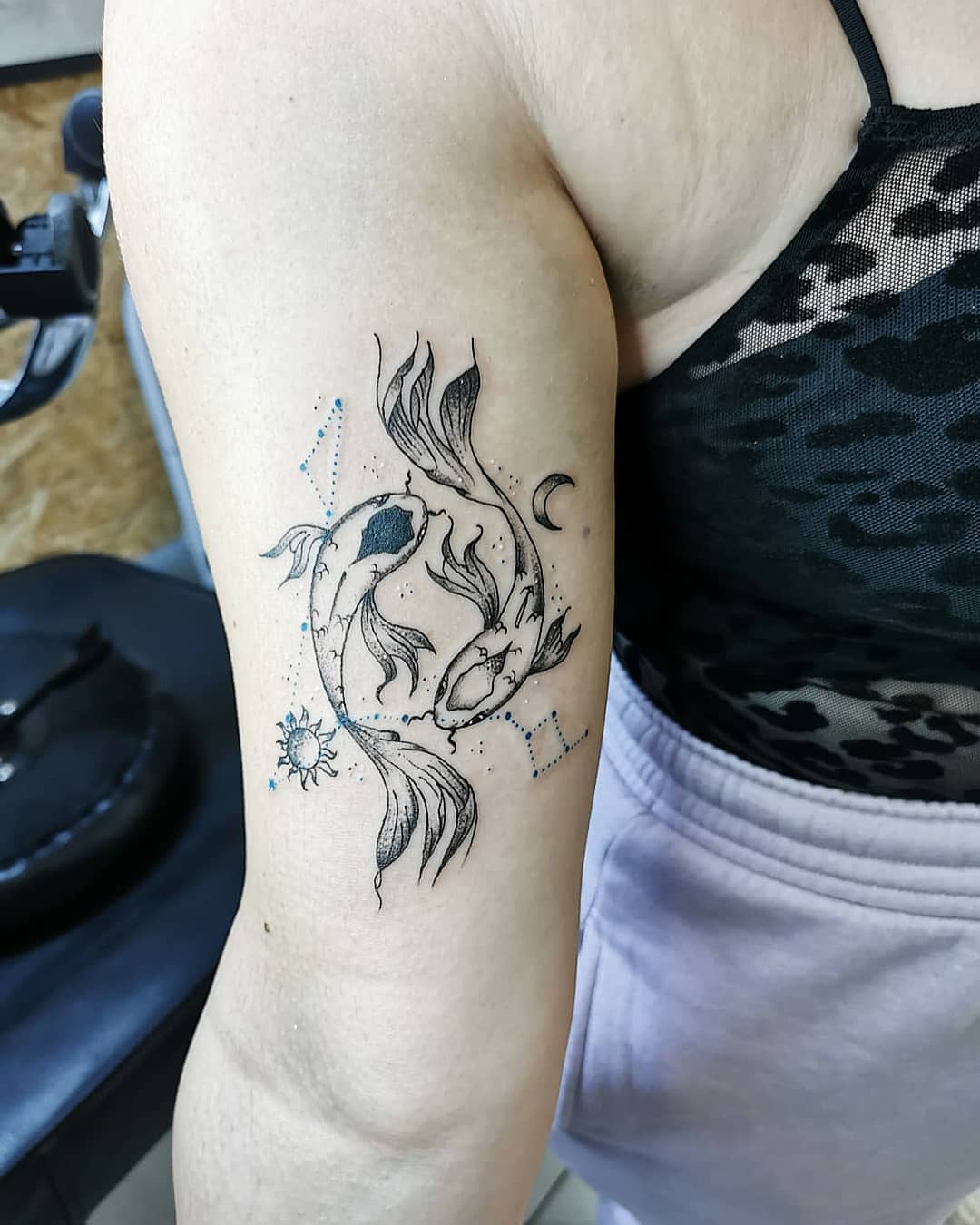 Pisces Arm Tattoo Ideas -phia_ink_x