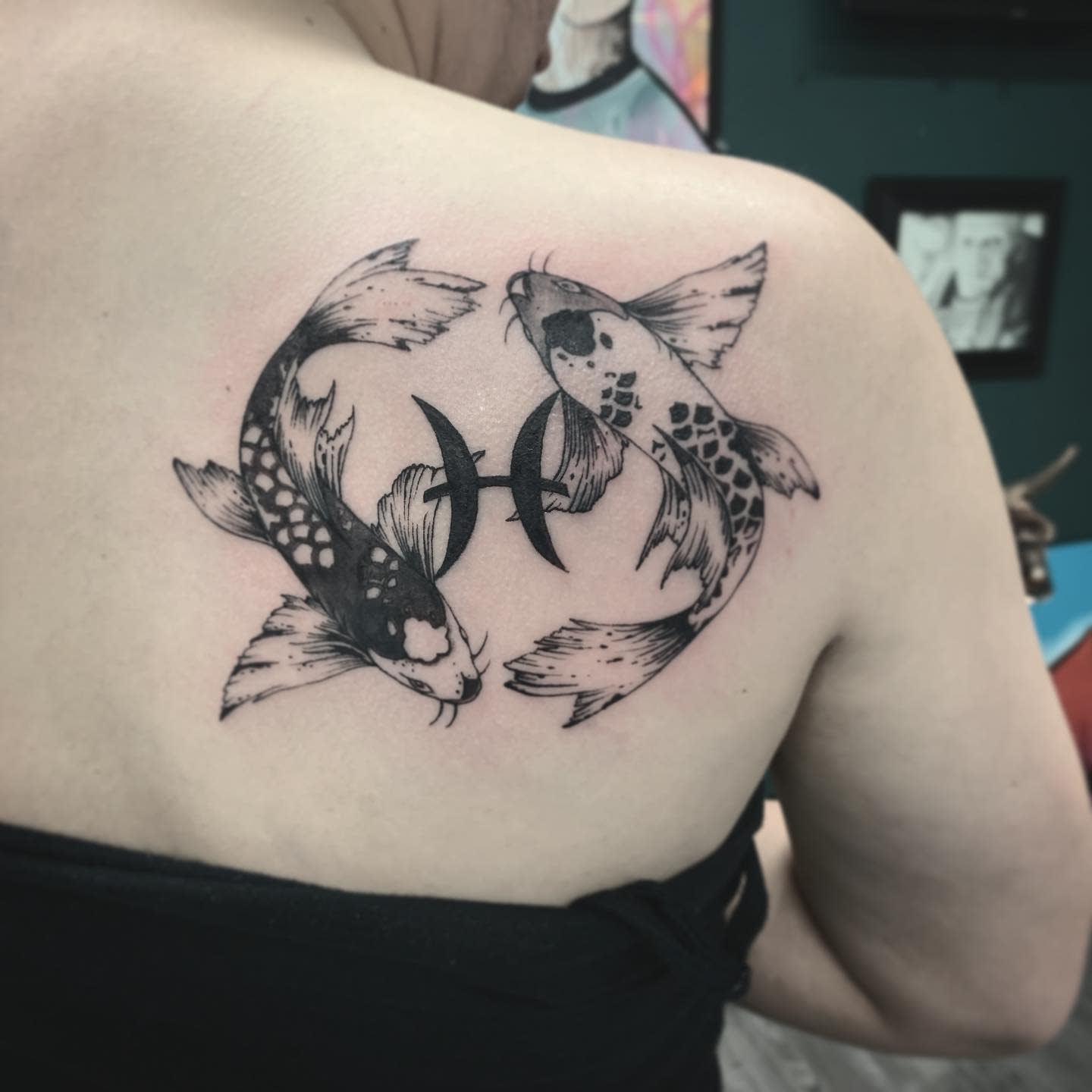 Pisces Koi Tattoo Ideas -clifffranksart