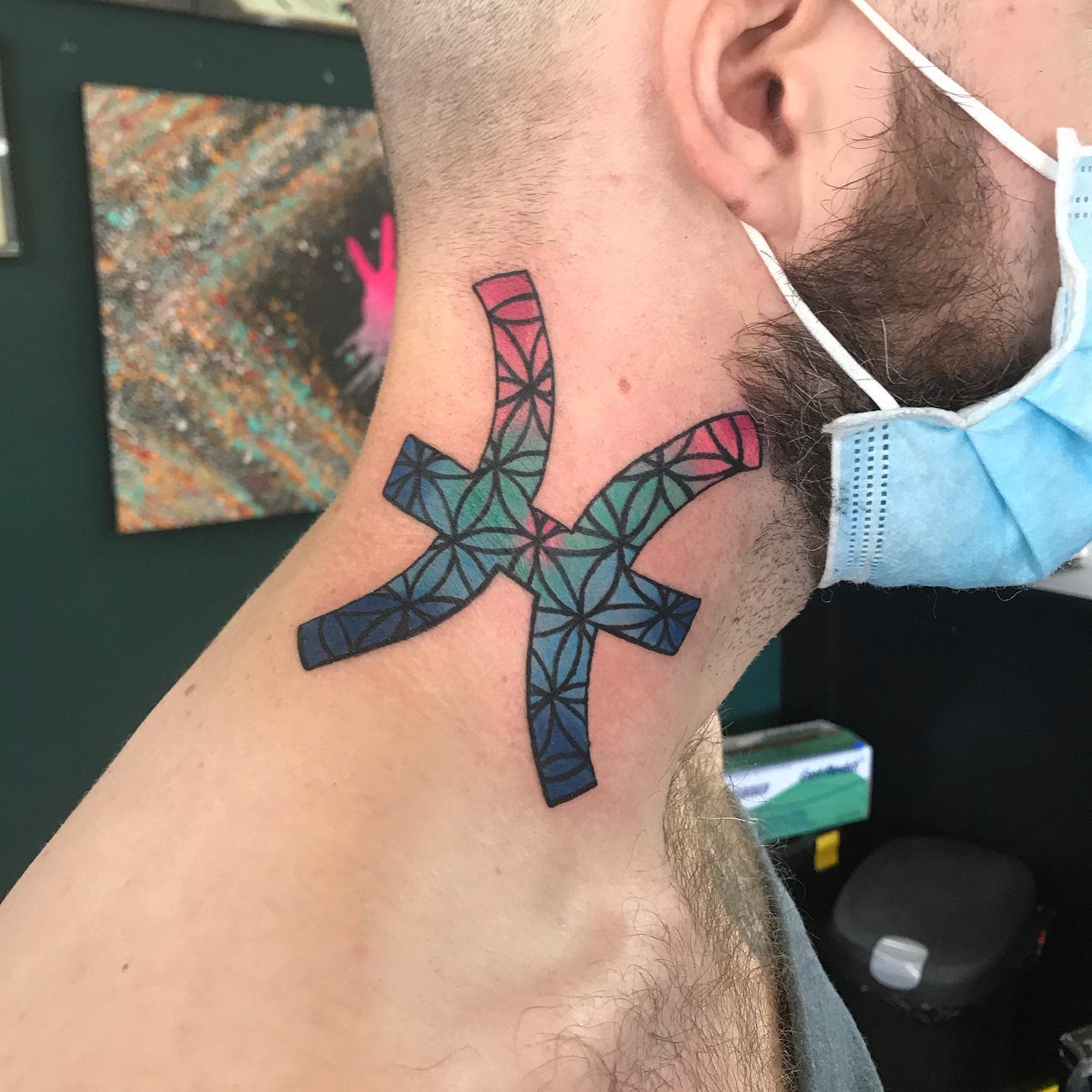 Pisces Zodiac Tattoo Ideas -mat_tat_707