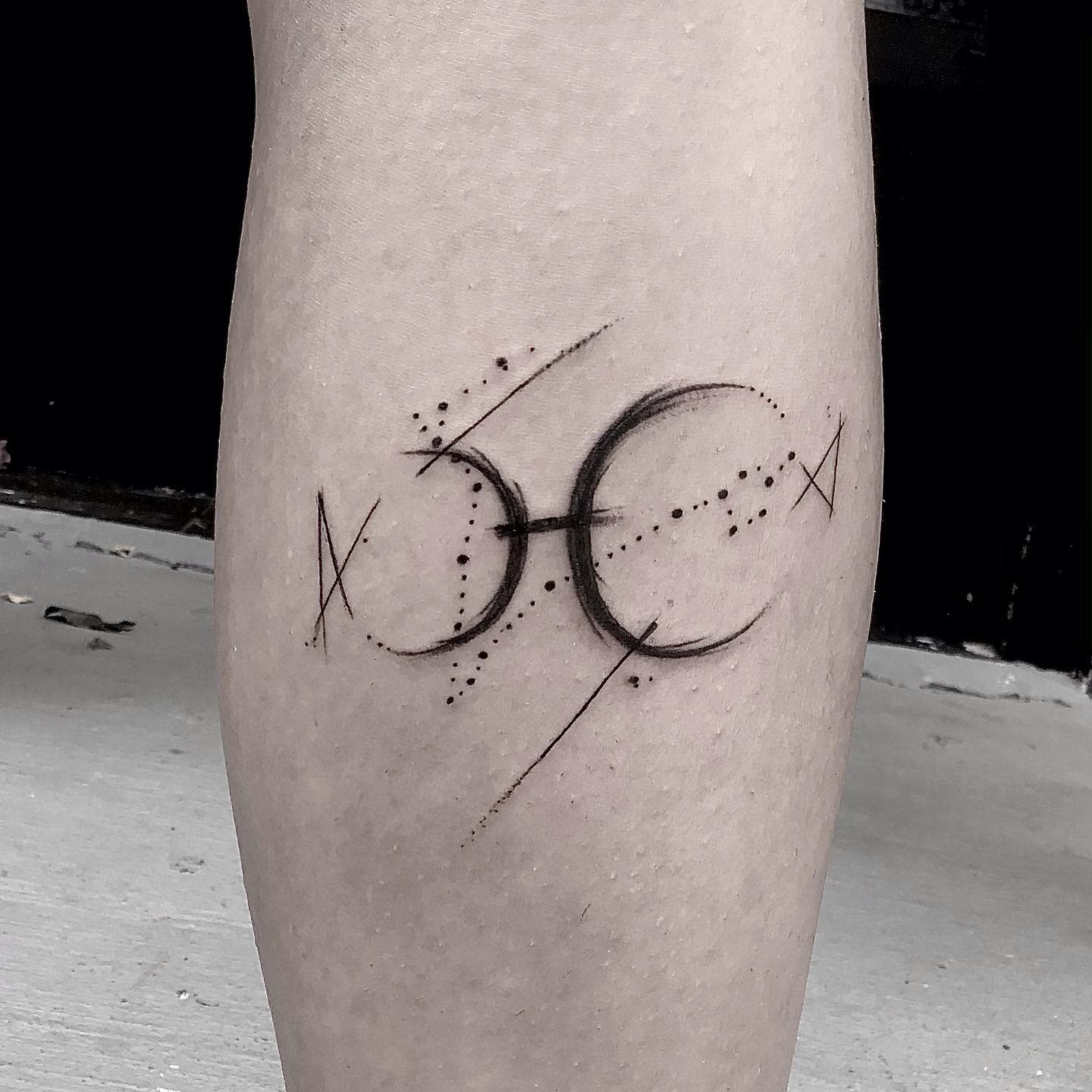 Pisces Zodiac Tattoo Ideas -tbentattoo