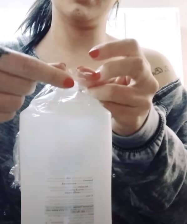 Plastic Wrap Body Wash Prank