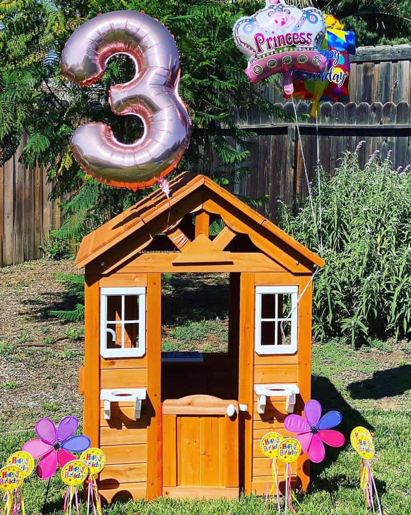 wood toy house for children