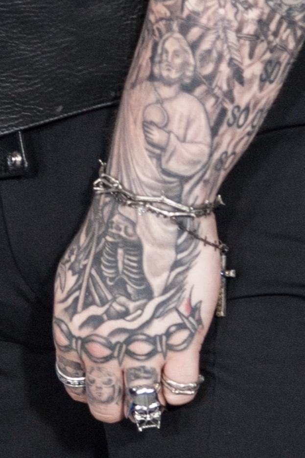 Post Malone St Jude Left Hand