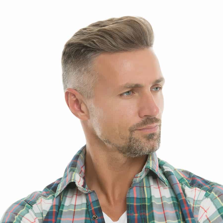 Precision Fade Haircut For Older Guys