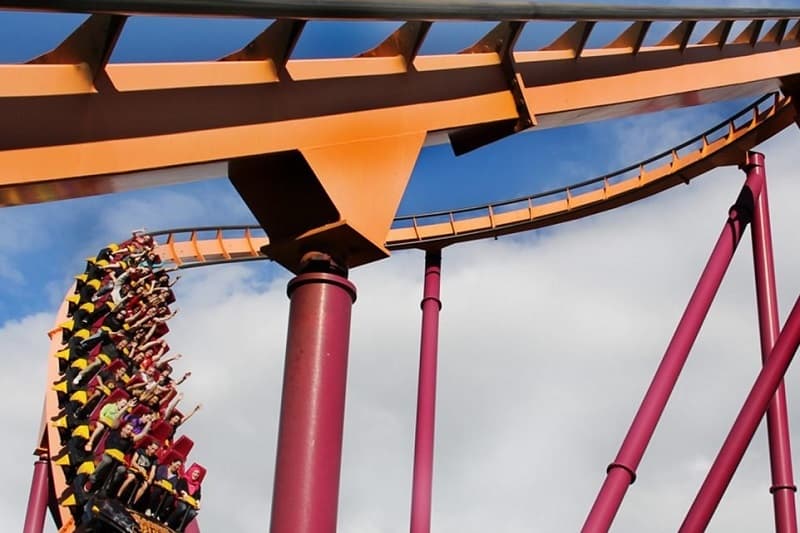 Raging Bull at Six Flags Great American in Gurnee, IL