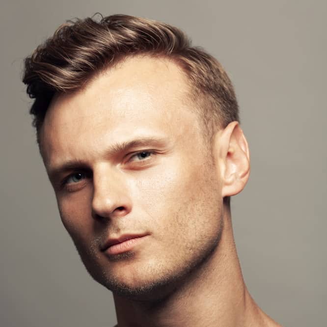 Man With Regulation Haircut