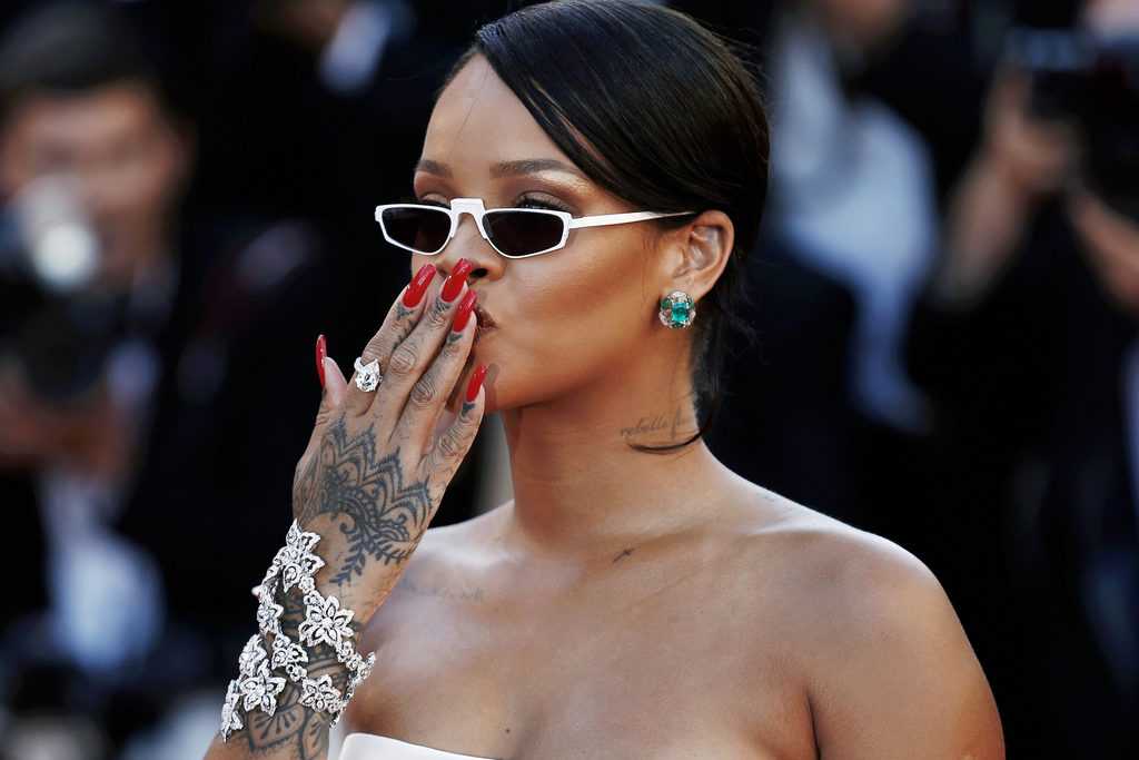 Rihanna Right Hand Tattoo Eastern