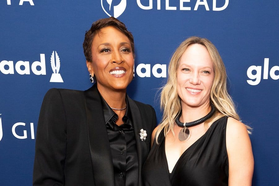 Robin Roberts and Amber Leign