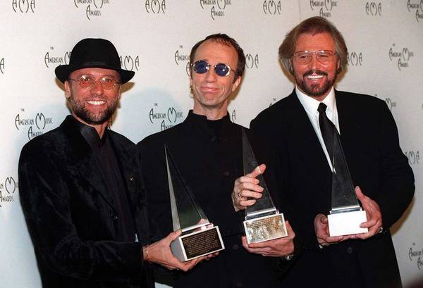 Robin and Maurice Gibb