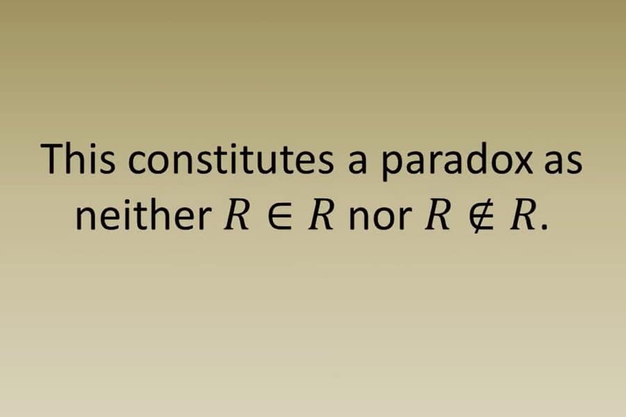 Russell's Paradox