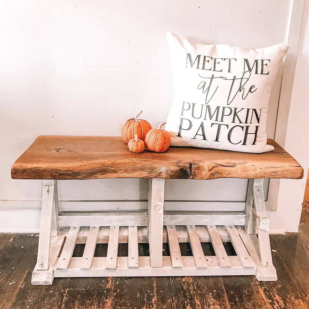 rustic vintage seat
