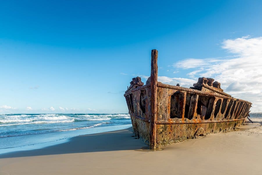 SS Maheno shipwreck