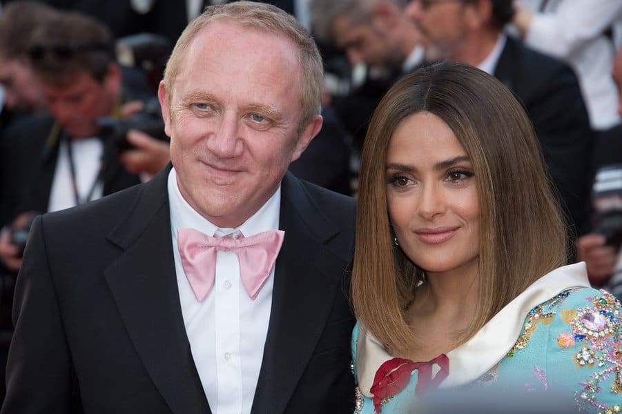 Salma Hayek and Francois Pinault