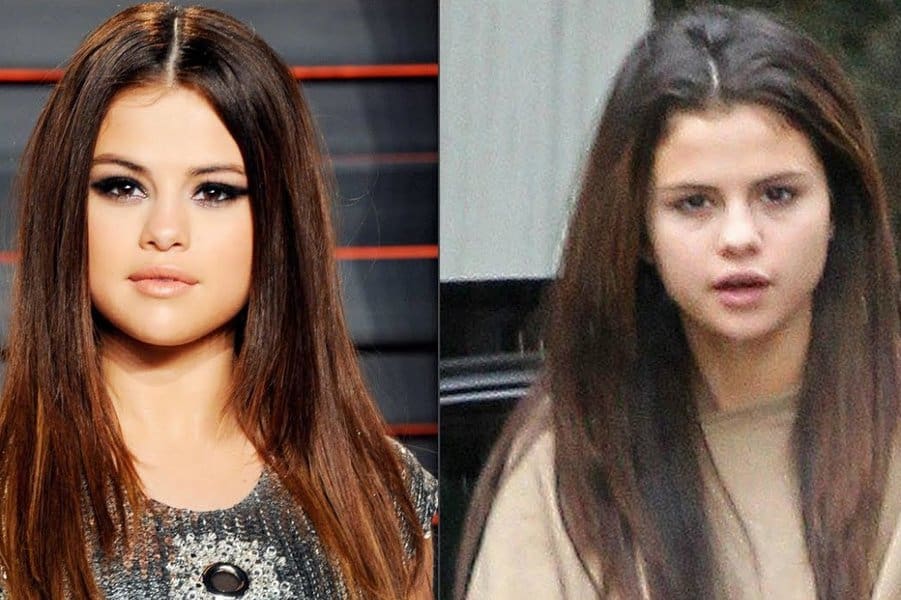 Selena Gomez without makeup