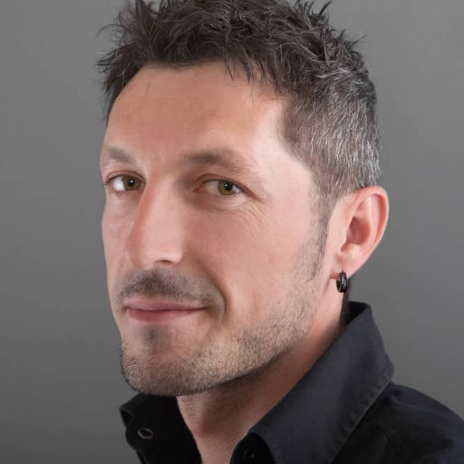 Man With Short Messy Hair