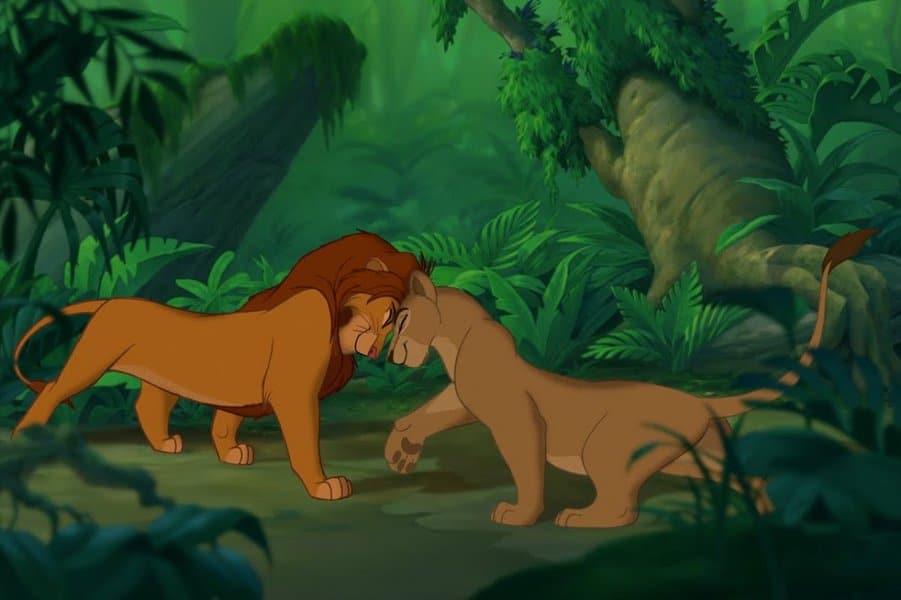 Simba and Nala