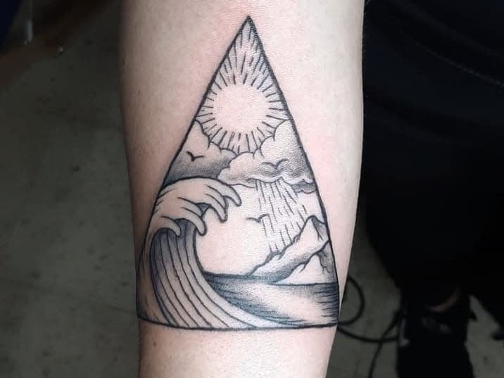 Simple Element Tattoo