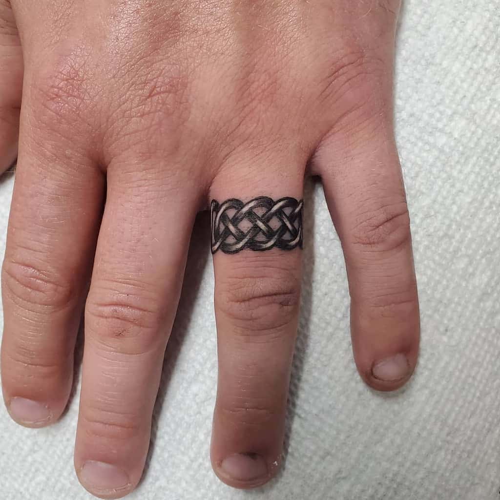 Simple Finger Tattoo for Men dark_shadows_tattoo