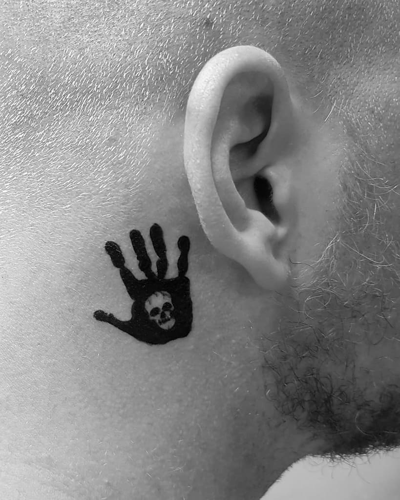 Simple Meaning Tattoo for Men aless.tattoos