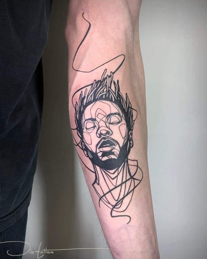 Simple Meaning Tattoo for Men jiotattoo