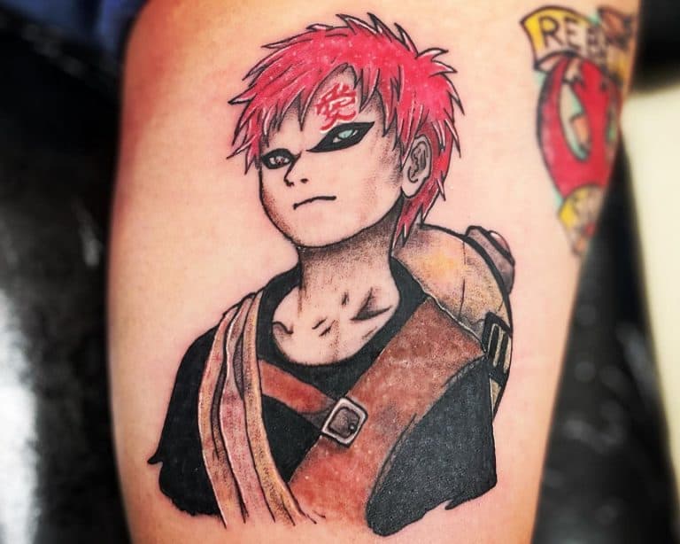 Small Gaara Tattoo