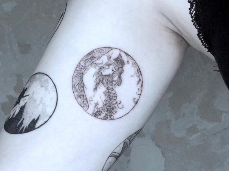 Small Poison Ivy Tattoo