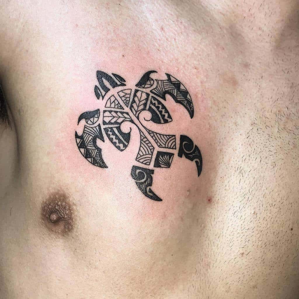 Small Tribal Turtle Tattoos miiritattoo