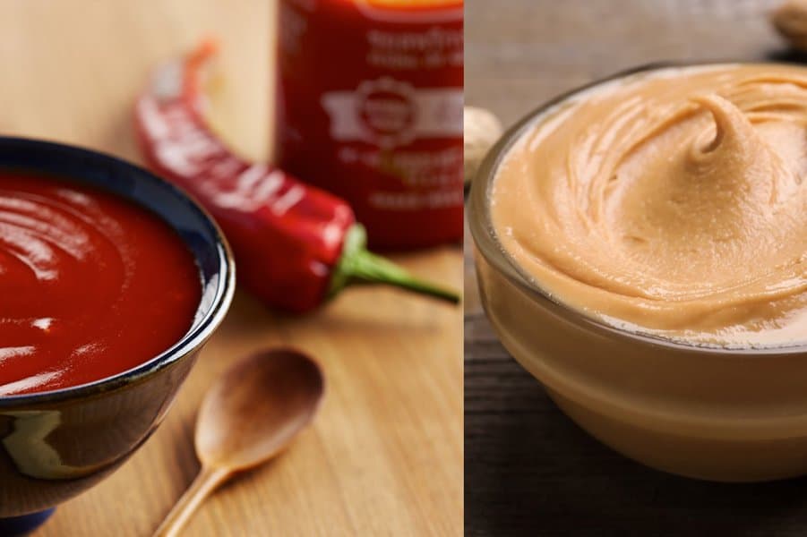 Sriracha and Peanut Butter