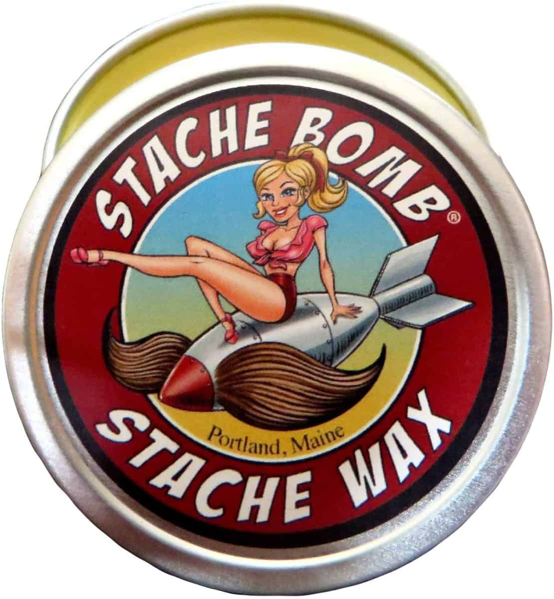 Stache Bomb Stache Mustache Wax