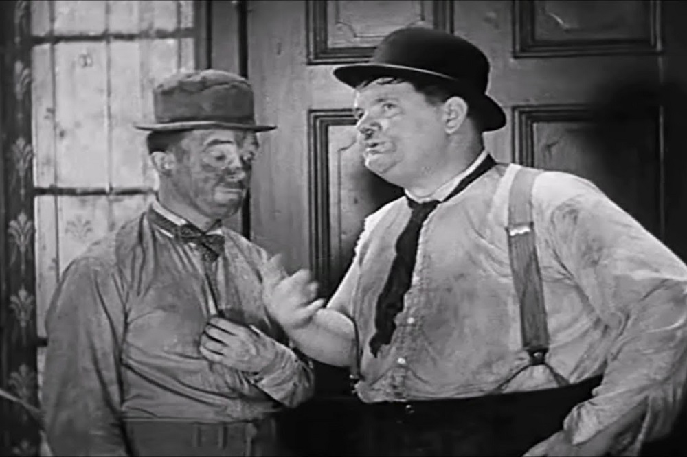Stan Laurel and Oliver Hardy