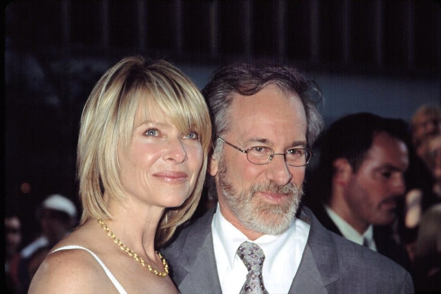 Steven Spielberg and Kate Capshaw