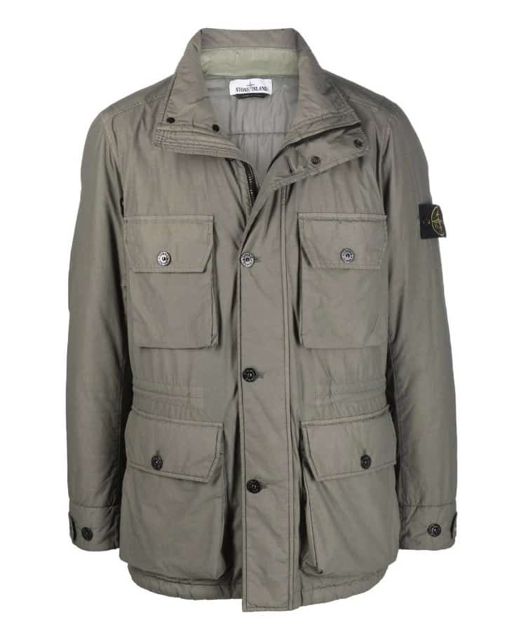 Stone Island Compass-Patch Field Jacket