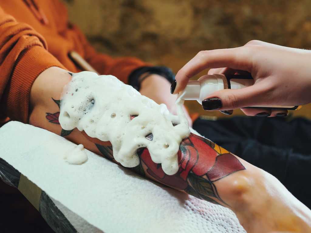 Tattoo Antibacterial Added At End Of Process