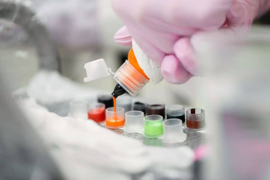 Tattoo Artist Gettink Ink Ready For Use